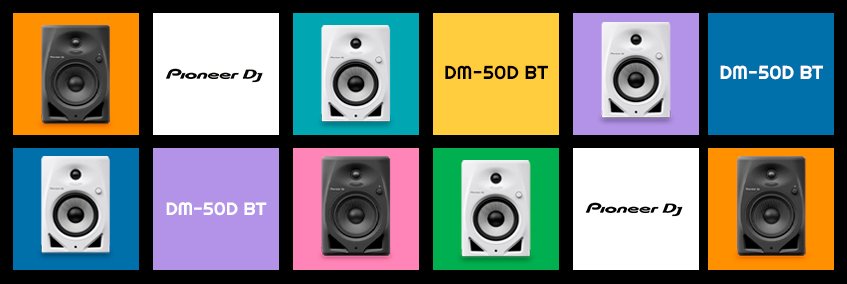 Pioneer DJ DM-50D BT
